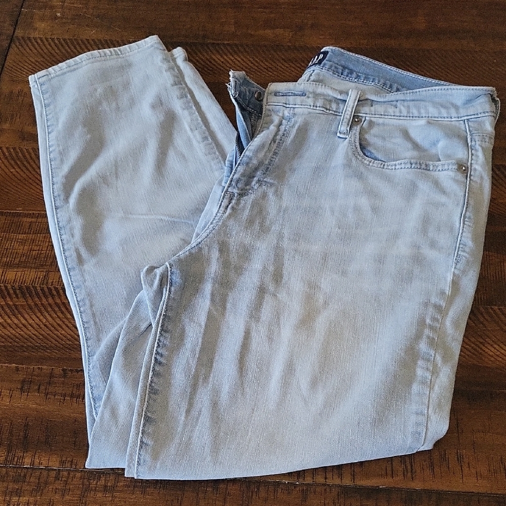 GAP True Skinny Denim Jeans - Light Blue